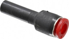 Norgren - 6mm Tube OD, Brass Push-to-Connect Tube Straight Stem - Tube to Stem Connection, 150 Max psi, Nitrile O-Ring, 0 to 175°F Working Temp - Benchmark Tooling