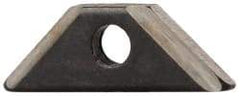 Noga - R2 Bi-Directional High Speed Steel Deburring Swivel Blade - Use on Cross Hole Surfaces, Reversible - Benchmark Tooling