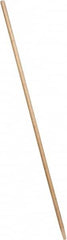 PRO-SOURCE - 60 x 1-1/8" Wood Handle for Outdoor Street Brooms & Window Brushes - Tapered Connection, Tan - Benchmark Tooling