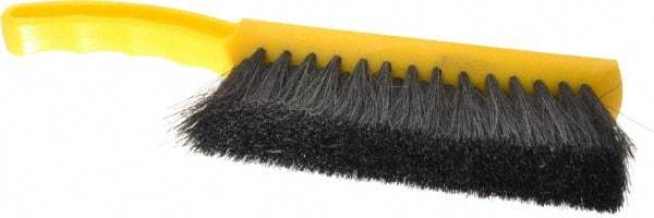 Rubbermaid - 12-1/2" OAL, Tampico Counter Duster - 2-1/2" Bristle Length, 8" Long Head, Plastic Handle, Black - Benchmark Tooling