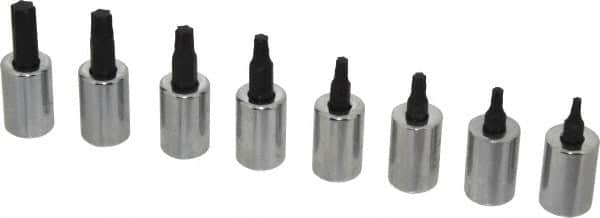 Proto - 8 Piece 3/8" Drive Torx Bit Socket Set - T15 to T50 Torx - Benchmark Tooling