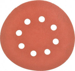 DeWALT - 5" Diam, 220 Grit, Aluminum Oxide Hook & Loop Disc - Very Fine Grade, Coated, Paper Backing, - Benchmark Tooling