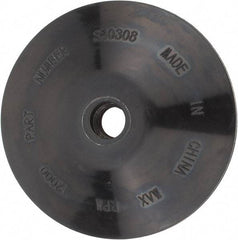 DeWALT - 4-1/2" Diam Locking Nut Disc Backing Pad - Medium Density, 12,000 RPM - Benchmark Tooling