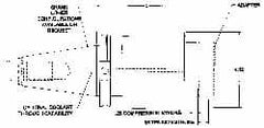 Parlec - 2" Straight Shank Diam Tension & Compression Tapping Chuck - 3/4 to 2-1/2" Tap Capacity, 6" Projection, Through Coolant - Exact Industrial Supply