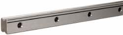 THK - 1,240mm OAL x 20mm Overall Width x 17mm Overall Height SHS Rail - 60mm Between Holes, 6 x 9-1/2 x 8-1/2mm Hole Size - Benchmark Tooling