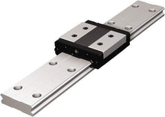 THK - 280mm OAL x 42mm Overall Width x 15mm Overall Height 4 Way SHW Rail - 60mm Between Holes, 4-1/2 x 7-1/2 x 5.3mm Hole Size - Benchmark Tooling