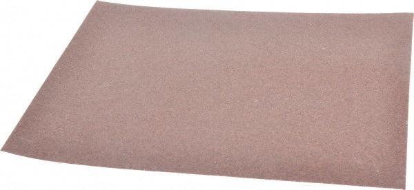 Norton - 60 Grit, Aluminum Oxide Sanding Sheet - 11" Long x 9" Wide, Medium Grade, J Weighted Cloth Backing - Benchmark Tooling