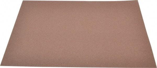 Norton - 150 Grit, Aluminum Oxide Sanding Sheet - 11" Long x 9" Wide, Fine Grade, J Weighted Cloth Backing - Benchmark Tooling