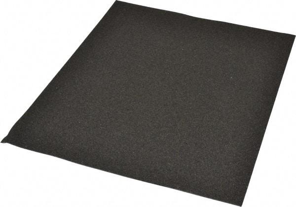 Norton - Emery Sanding Sheet - 11" Long x 9" Wide, Coarse Grade, J Weighted Cloth Backing - Benchmark Tooling