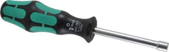 Wera - 3/16" Hollow Shaft Nutdriver - Ergonomic Handle, 6-1/4" OAL - Benchmark Tooling