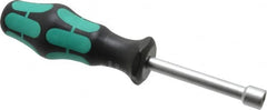 Wera - 3/8" Hollow Shaft Nutdriver - Ergonomic Handle, 7-1/4" OAL - Benchmark Tooling