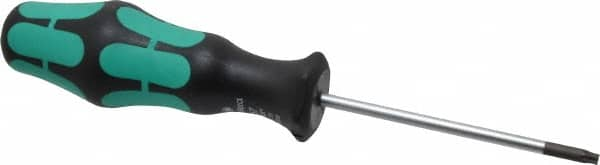 Wera - T15 Torx Driver - 3-3/16" Blade Length, 6-7/8" OAL, Ergonomic Handle - Benchmark Tooling