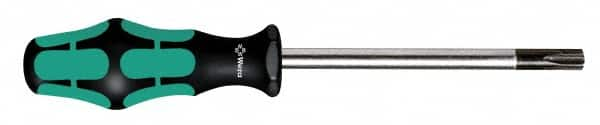 Wera - T40 Torx Driver - 5" Blade Length, 9-5/8" OAL, Ergonomic Handle - Benchmark Tooling