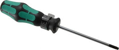 Wera - T20 Torx Driver - 4" Blade Length, 7-7/8" OAL, Ergonomic Handle - Benchmark Tooling