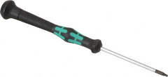 Wera - T7 Torx Driver - 2-3/8" Blade Length, 6-3/16" OAL, Micro Handle - Benchmark Tooling