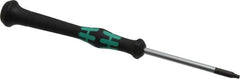 Wera - T9 Torx Driver - 2-3/8" Blade Length, 6-3/16" OAL, Micro Handle - Benchmark Tooling