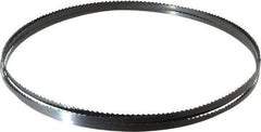 Starrett - 6 TPI, 12' 6" Long x 1/4" Wide x 0.025" Thick, Welded Band Saw Blade - Carbon Steel, Toothed Edge, Raker Tooth Set, Flexible Back, Contour Cutting - Benchmark Tooling