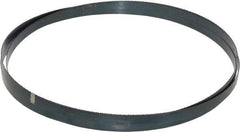 Starrett - 14 TPI, 8' 2" Long x 1/2" Wide x 0.025" Thick, Welded Band Saw Blade - Carbon Steel, Toothed Edge, Raker Tooth Set, Flexible Back, Contour Cutting - Benchmark Tooling