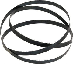 Starrett - 14 TPI, 5' 4" Long x 1/2" Wide x 0.025" Thick, Welded Band Saw Blade - Carbon Steel, Toothed Edge, Raker Tooth Set, Flexible Back, Contour Cutting - Benchmark Tooling