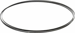 Starrett - 14 TPI, 7' 9" Long x 1/8" Wide x 0.025" Thick, Welded Band Saw Blade - Carbon Steel, Toothed Edge, Raker Tooth Set, Flexible Back, Contour Cutting - Benchmark Tooling