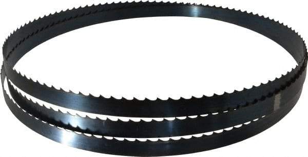 Starrett - 2 TPI, 13' 2" Long x 1" Wide x 0.035" Thick, Welded Band Saw Blade - Carbon Steel, Toothed Edge, Raker Tooth Set, Flexible Back, Contour Cutting - Benchmark Tooling