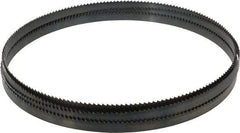 Starrett - 6 TPI, 12' 10" Long x 1/2" Wide x 0.025" Thick, Welded Band Saw Blade - Carbon Steel, Toothed Edge, Raker Tooth Set, Flexible Back, Contour Cutting - Benchmark Tooling