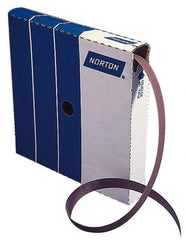 Norton - 1" x 50 Yd 180 Grit Aluminum Oxide Cloth Roll - Very Fine Grade, J Weighted Backing - Benchmark Tooling