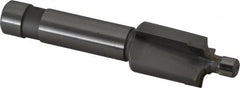 Made in USA - 5/16-24" Port, 0.742" Spotface Diam, 1/8" Tube Outside Diam, Plain Pilot, Straight Shank, Carbide Tipped Porting Tool - Benchmark Tooling