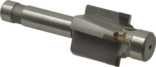 Made in USA - 3/4-16" Port, 1.208" Spotface Diam, 1/2" Tube Outside Diam, Plain Pilot, Straight Shank, Carbide Tipped Porting Tool - Benchmark Tooling