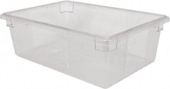 Rubbermaid - Rectangular, Clear Polycarbonate Food Tote Box - 9" High x 12" Wide x 18" Long - Benchmark Tooling