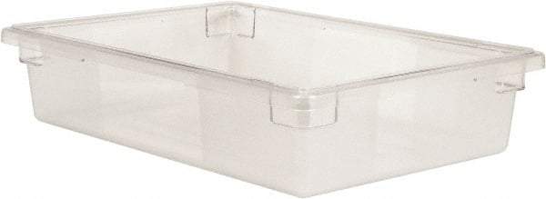 Rubbermaid - Rectangular, Clear Polycarbonate Food Tote Box - 6" High x 18" Wide x 26" Long - Benchmark Tooling