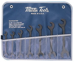 Martin Tools - 7 Piece, 3/8 to 3/4" Hydraulic Wrench Set - Benchmark Tooling