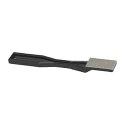 3M - 1-1/2" OAL Fine Sharpener Diamond File - 3/4" Wide, 1-1/2 LOC, Black - Benchmark Tooling