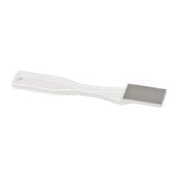 3M - 1-1/2" OAL Very Fine Sharpener Diamond File - 3/4" Wide, 1-1/2 LOC, White - Benchmark Tooling