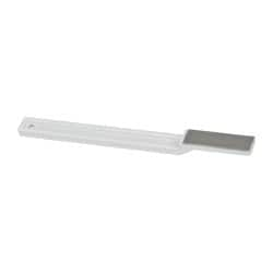 3M - 1-3/4" OAL Very Fine Sharpener Diamond File - 1/2" Wide, 1-3/4 LOC, White - Benchmark Tooling