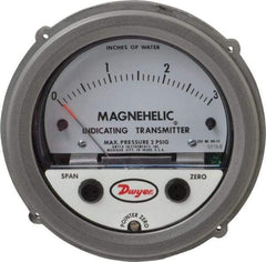 Dwyer - 25 Max psi, Differential Pressure Transmitter with Indication - 1/8" Thread - Benchmark Tooling