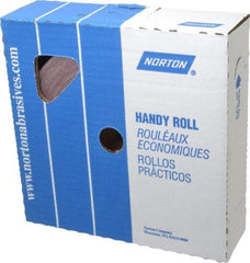 Norton - 2" x 50 Yd 240 Grit Aluminum Oxide Cloth Roll - Very Fine Grade, J Weighted Backing - Benchmark Tooling