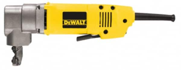 DeWALT - 120V, 1,950 SPM, 6.5 Amp, Electric Power Nibbler - 16 (Mild Steel) and 18 (Stainless Steel) Gauge Cutting Capacity - Benchmark Tooling