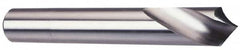 Made in USA - 1/4" Body Diam, 120°, 2-1/2" OAL, Solid Carbide Spotting Drill - Benchmark Tooling