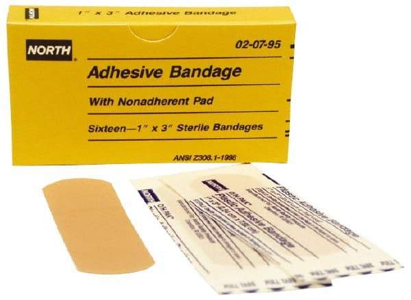 North - 3" Long x 1" Wide, General Purpose Self-Adhesive Bandage - Beige, Plastic Bandage - Benchmark Tooling