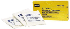 North - 2" Long x 2" Wide, General Purpose Compress - White, Compress Offset, Gauze Bandage - Benchmark Tooling