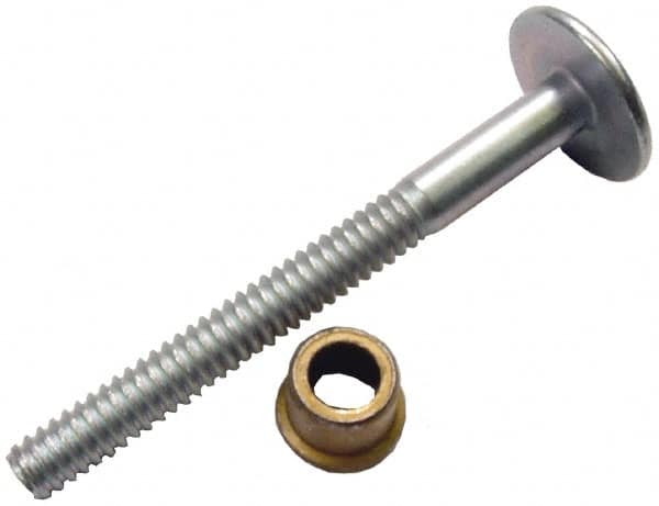 HUCK - Size 10 Button Head Steel Lockbolt Blind Rivet - 0.062" to 5/8" Grip, 0.48 to 0.52" Head Diam, 0.281" Max Hole Diam, 1/8" Length Under Head, 1/4" Body Diam - Benchmark Tooling