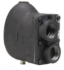 Watts - 4 Port, 1-1/2" Pipe, Cast Iron Float & Thermostatic Steam Trap - 30 Max psi - Benchmark Tooling