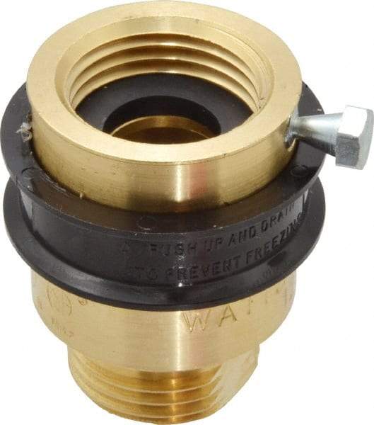 Watts - 3/4" Pipe, 125 Max psi, Brass, Hose Connection Vacuum Breaker - EPDM Seal, Stainless Steel Spring, FIP X Hose End Connections - Benchmark Tooling
