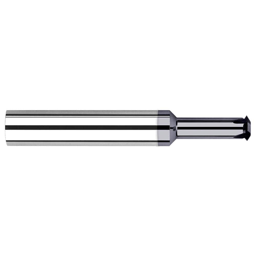 Harvey Tool - Single Profile Thread Mills; Maximum Threads Per Inch: 56 ; Minimum Threads Per Inch: 48 ; Thread Type: Internal/External ; Minimum Nominal Diameter (Inch): #3 ; Cutting Diameter (Inch): 0.0720 ; Shank Diameter (Inch): 1/8 - Exact Industrial Supply