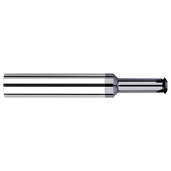 Harvey Tool - Single Profile Thread Mills; Maximum Threads Per Inch: 56 ; Minimum Threads Per Inch: 24 ; Thread Type: Internal/External ; Minimum Nominal Diameter (Inch): #10 ; Cutting Diameter (Inch): 0.1350 ; Shank Diameter (Inch): 1/4 - Exact Industrial Supply