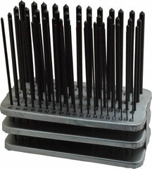 Value Collection - 60 Piece, Transfer Punch Set - Round Shank - Benchmark Tooling