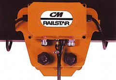 CM - 3 Ton Capacity Motor Driven Trolley - 4" to 7" Flange Width - Benchmark Tooling