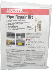 Loctite - 2"x6'" Pipe Fixmastr Pipe Repair Kit - For Onsite Repairs of Cracked Pipes & Damaged Pipe Joints - Benchmark Tooling