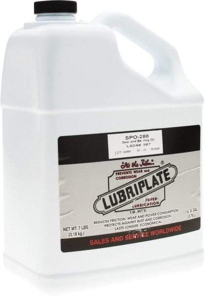 Lubriplate - 1 Gal Bottle, Mineral Gear Oil - 184 SUS Viscosity at 210°F, 3314 SUS Viscosity at 100°F, ISO 680 - Benchmark Tooling